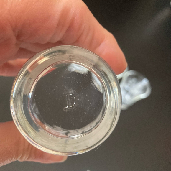 Vintage Mid 20th Century 4 Shot Glass One Size Clear - Picture 11 of 11